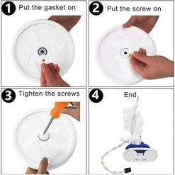 JOORRT 6er-Pack Poolreiniger-Ersatzradschrauben 180 280 C55 Mit Zusätzlichen Unterlegscheiben, C55 C-55-Ersatzteile 7 JOORRT 6er-Pack Poolreiniger-Ersatzradschrauben 180 280 C55 Mit Zusätzlichen Unterlegscheiben, C55 C-55-Ersatzteile -Poolreinigung Verkäufe 2022 69448595 3