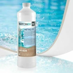 HÖFER CHEMIE GMBH 6 X 1 Liter BAYCINEX® Metall-Ex In Handlicher Flasche -Poolreinigung Verkäufe 2022 7501942 3