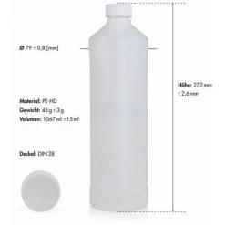 HÖFER CHEMIE GMBH 6 X 1 Liter BAYCINEX® Metall-Ex In Handlicher Flasche -Poolreinigung Verkäufe 2022 7501942 5