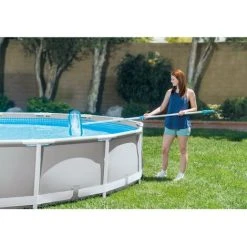 Intex 28003 Pool Reinigungsset Deluxe Bodensauger Kescher Teleskopstange 279cm -Poolreinigung Verkäufe 2022 7904334 4
