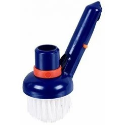 WELL2WELLNESS Pool Beckenbürste Eck Speziell Für Beckenränder