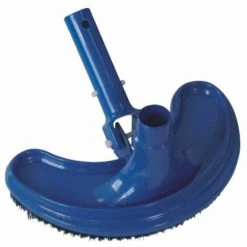 WELL2WELLNESS Pool Bodensaugerbürste "Halbmond Leicht"